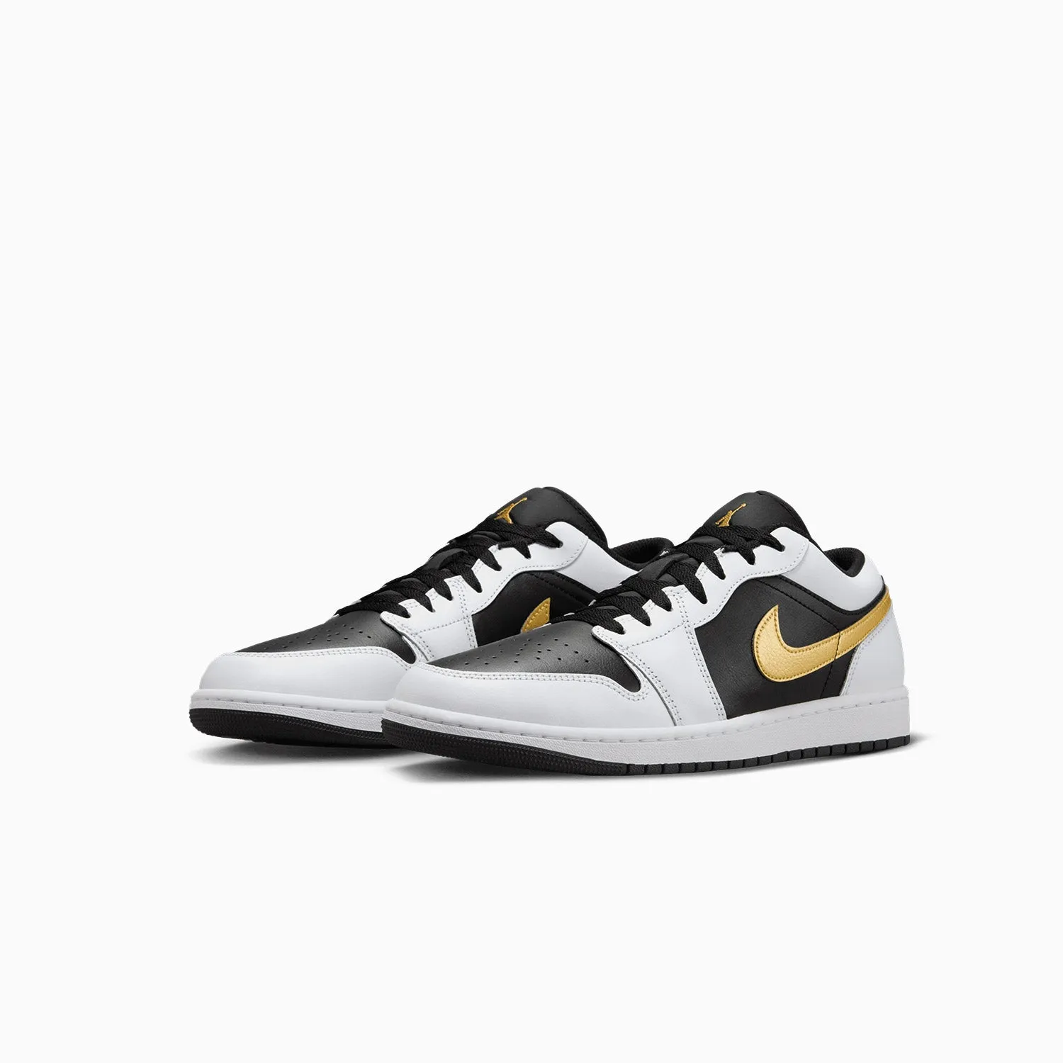 Men's Air Jordan 1 Low "Gold Swoosh"