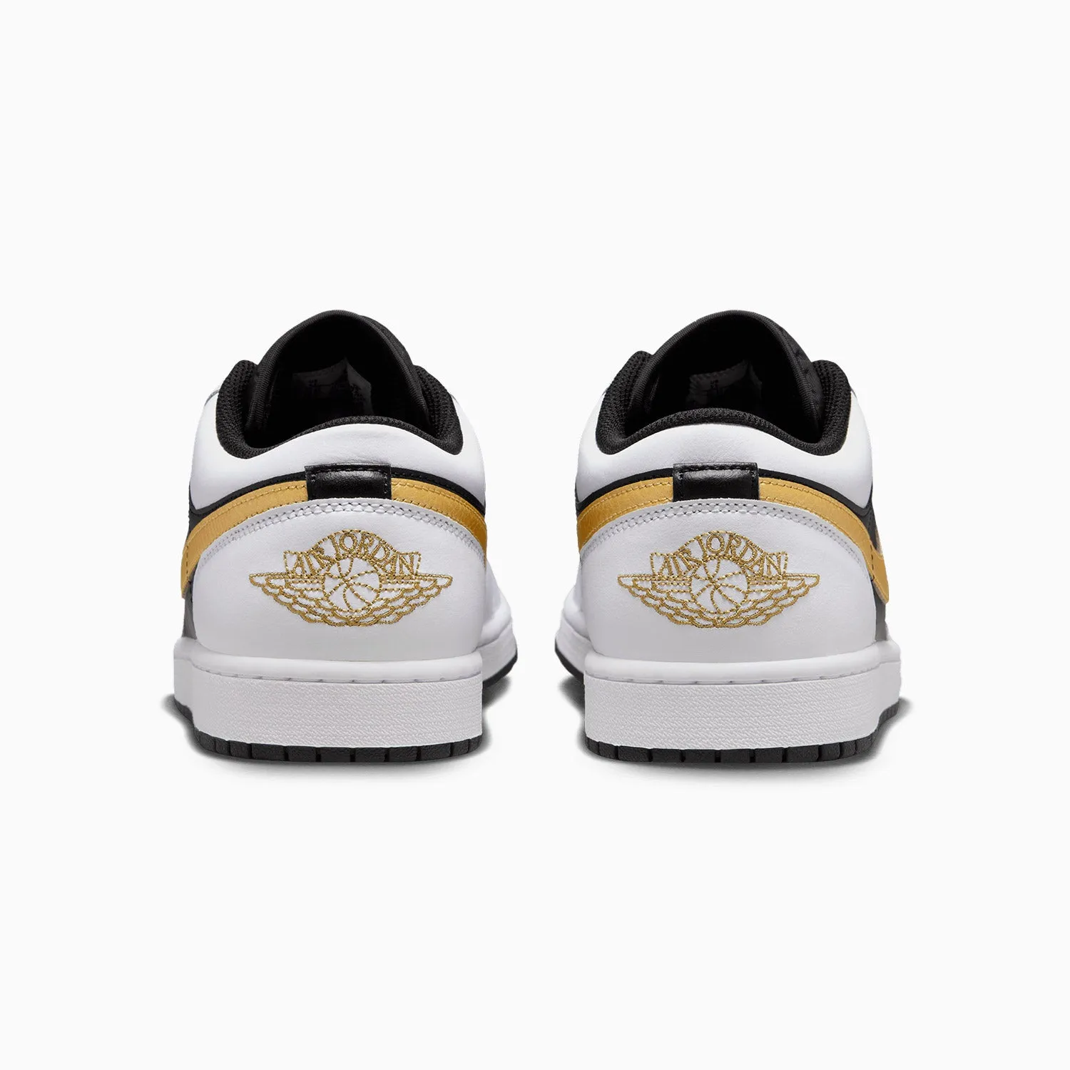 Men's Air Jordan 1 Low "Gold Swoosh"