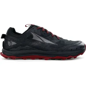 Men's Altra Lone Peak 6, Black/Gray, 10 2E Wide