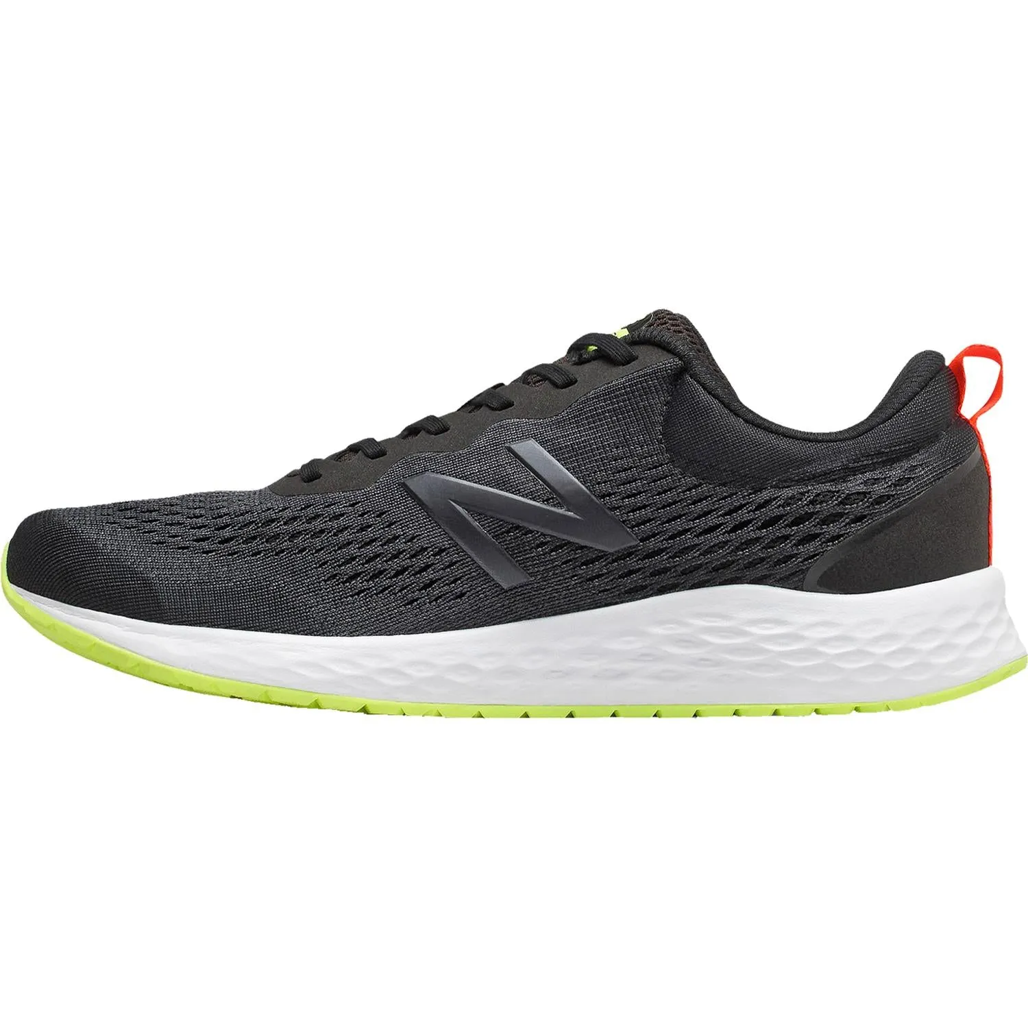 Men's New Balance Fresh Foam Arishi MARISCH3 Black/Sulphur Yellow/Ginger/Lemon Slush Mesh