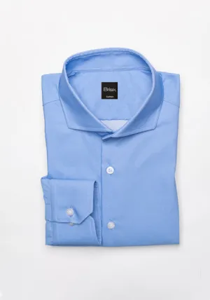 Mid Blue Performance Ultra Stretch Shirt - Wrinkle Free