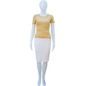 Missoni Sport Yellow Stripe Top