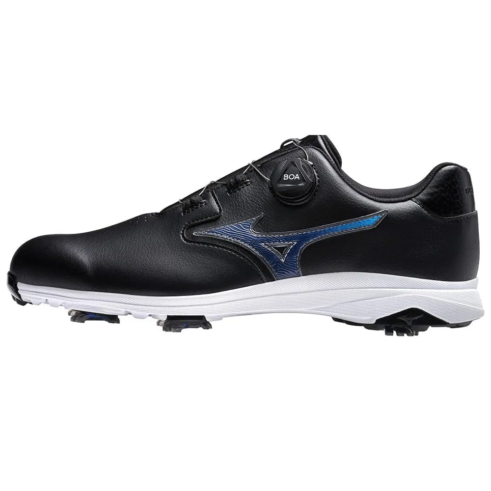 Mizuno Nexlite GS BOA Waterproof Spiked Shoes - Black/Blue