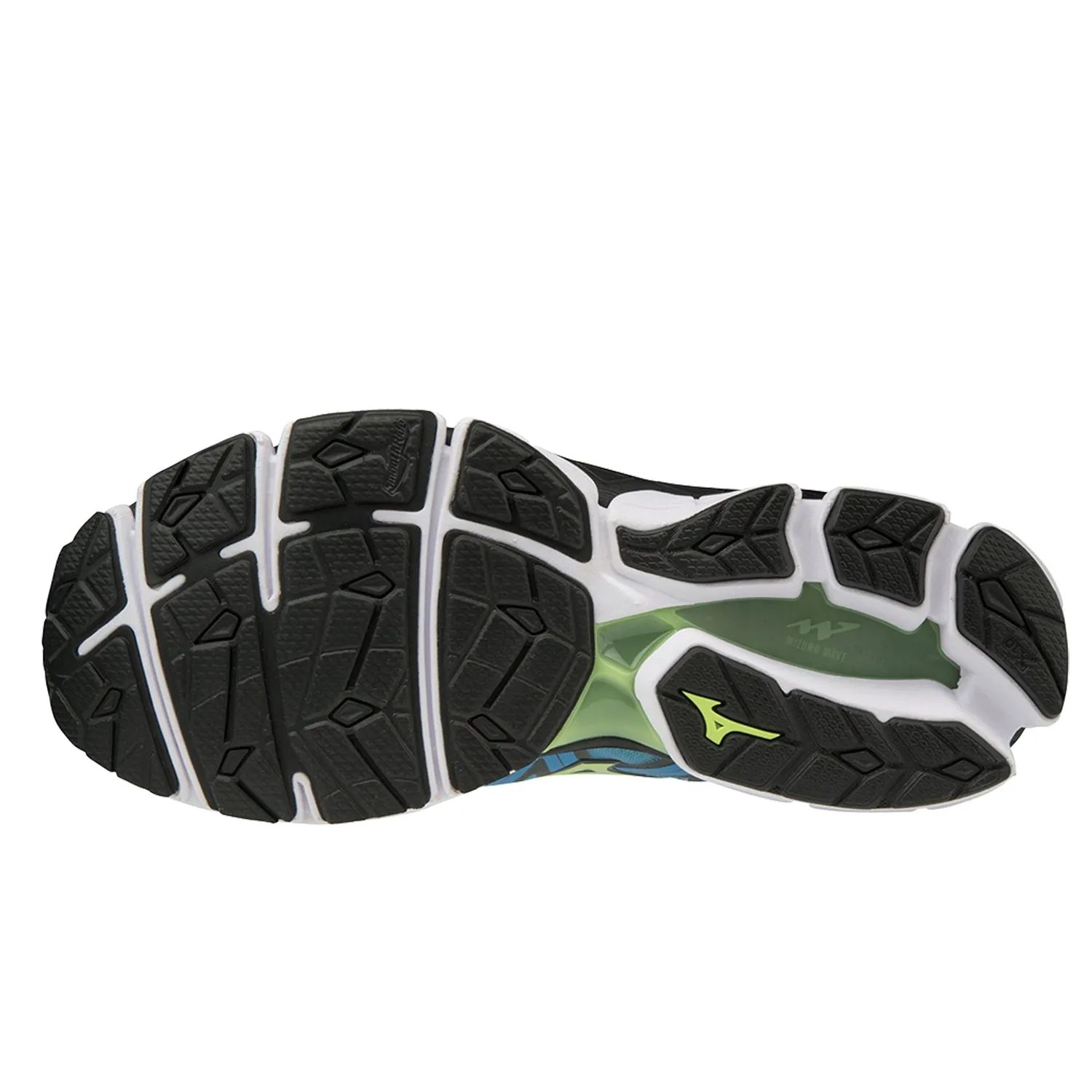 Mizuno Wave Sky 2 Mens | Azureblue/Sgreen/Black