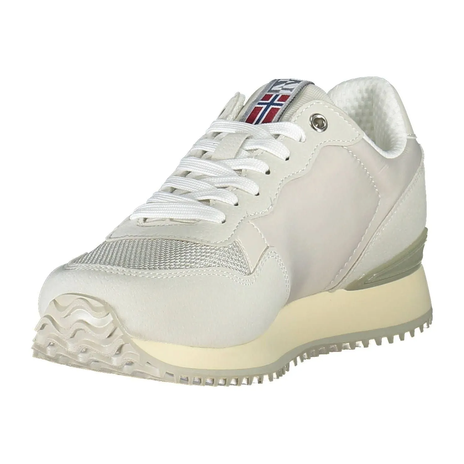 Napapijri Gray Polyester Women Sneaker