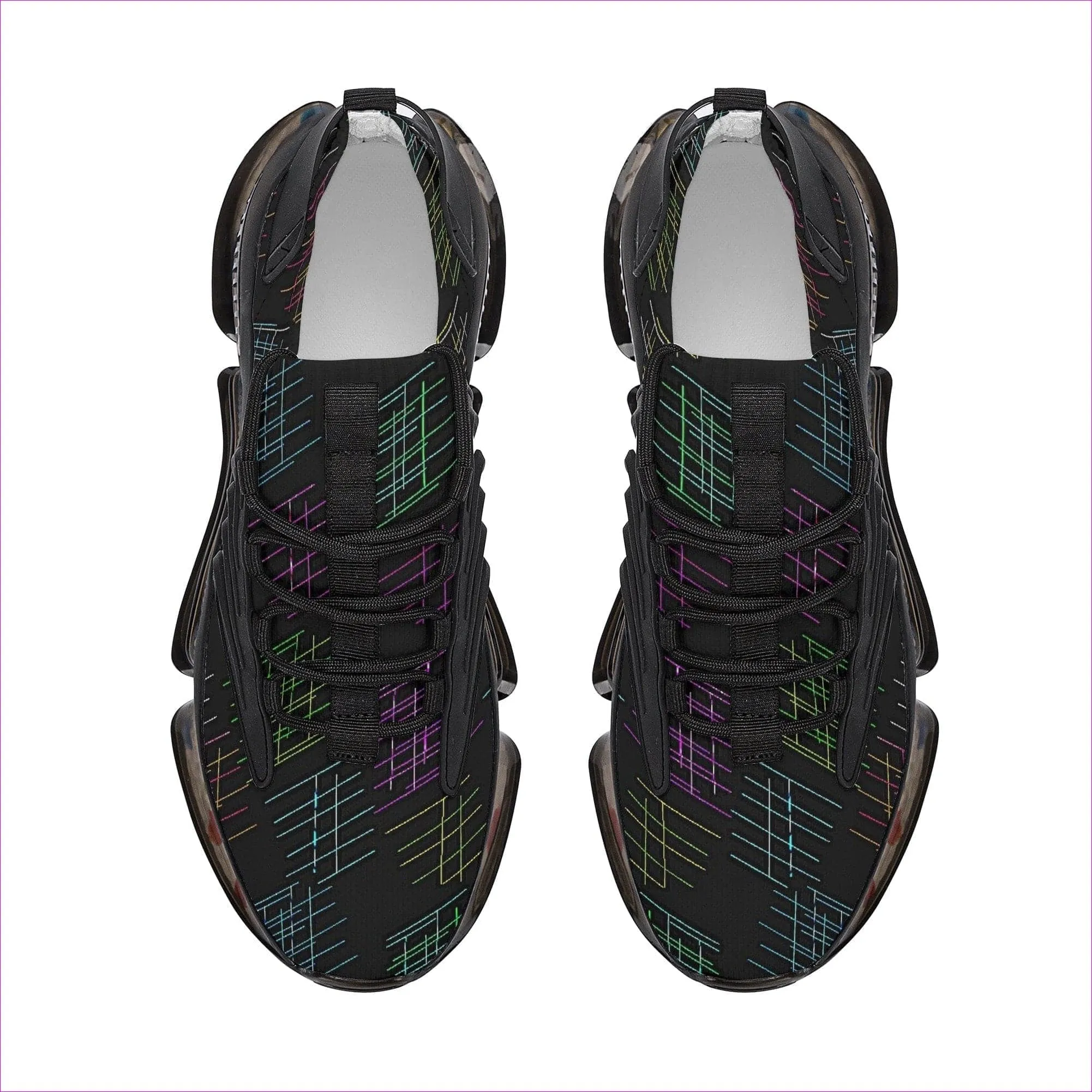 Neon Lines React Sneakers