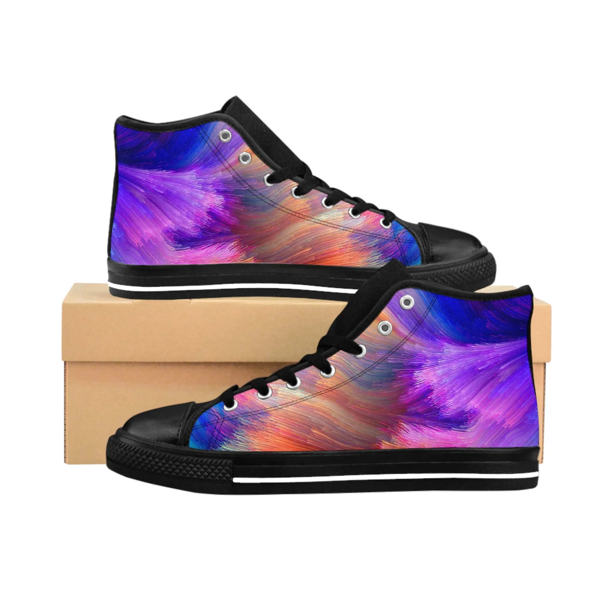 Neon Splash - Inovax Women's Classic Sneakers