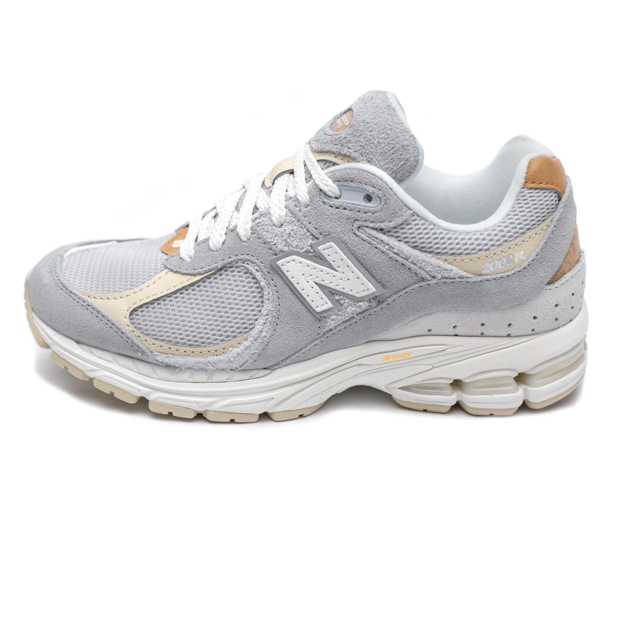 New Balance Men's 2002r Shoes - Concrete Grey / Beige