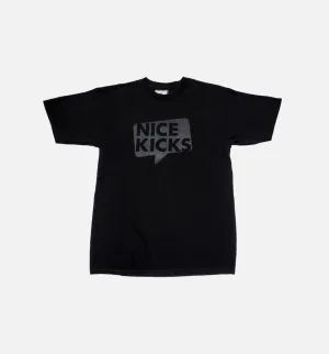 Nice Kicks Talk Box Tee Men's - Black