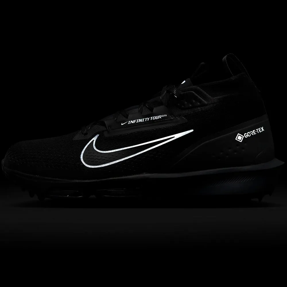 Nike Infinity Tour 2 GORE-TEX Waterproof Spiked Shoes - Black/Black