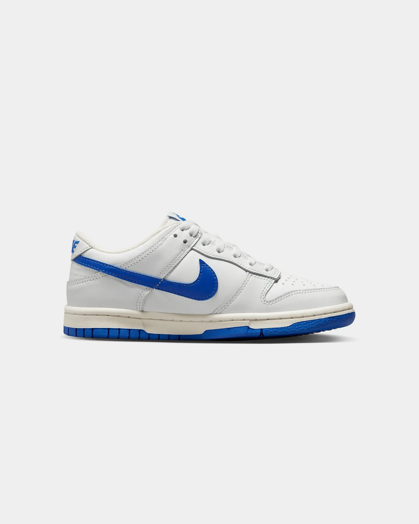 Nike Kids' Dunk Low "White Royal" (GS) Summit White/Hyper Royal