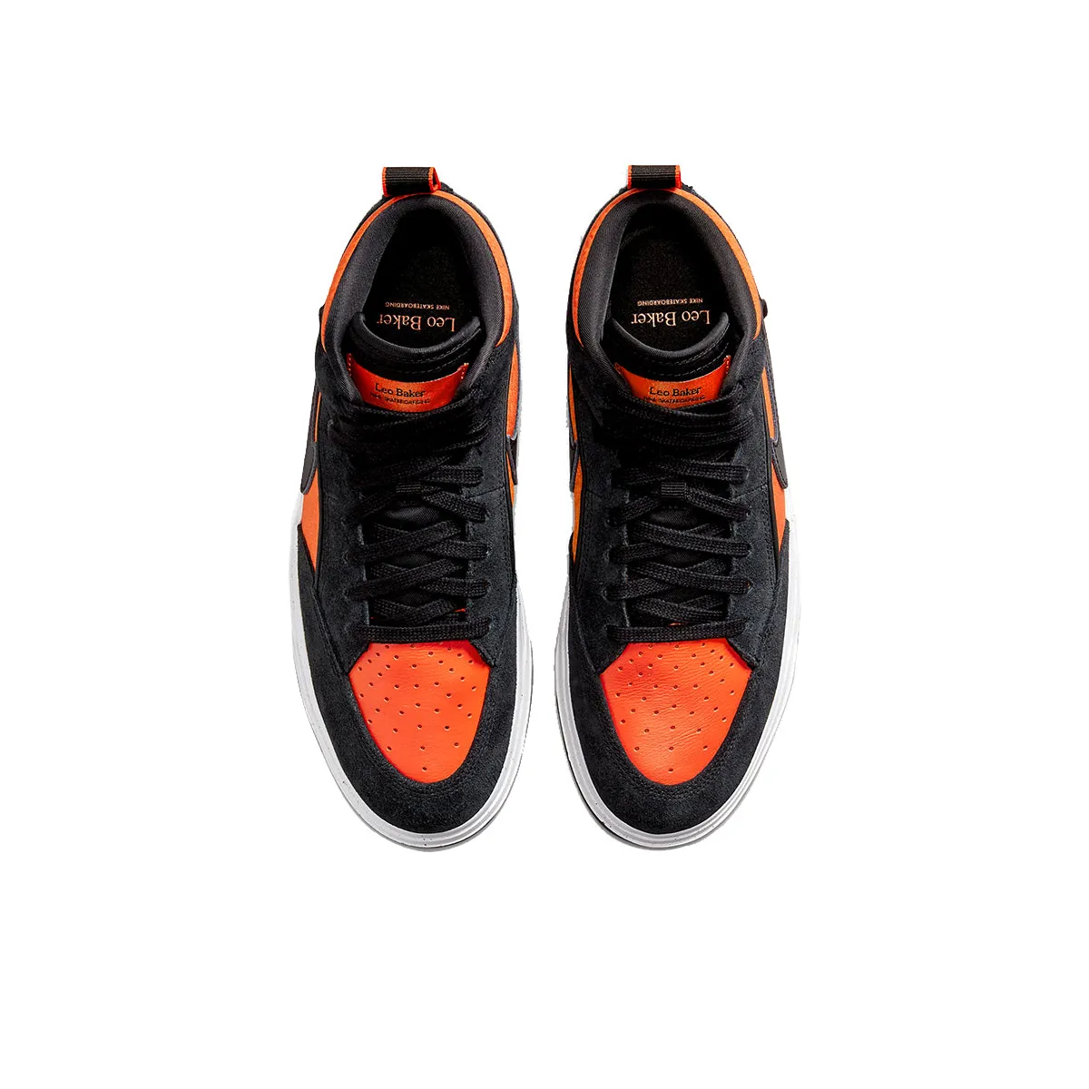 Nike SB React Leo - Black/Orange DX4361-002