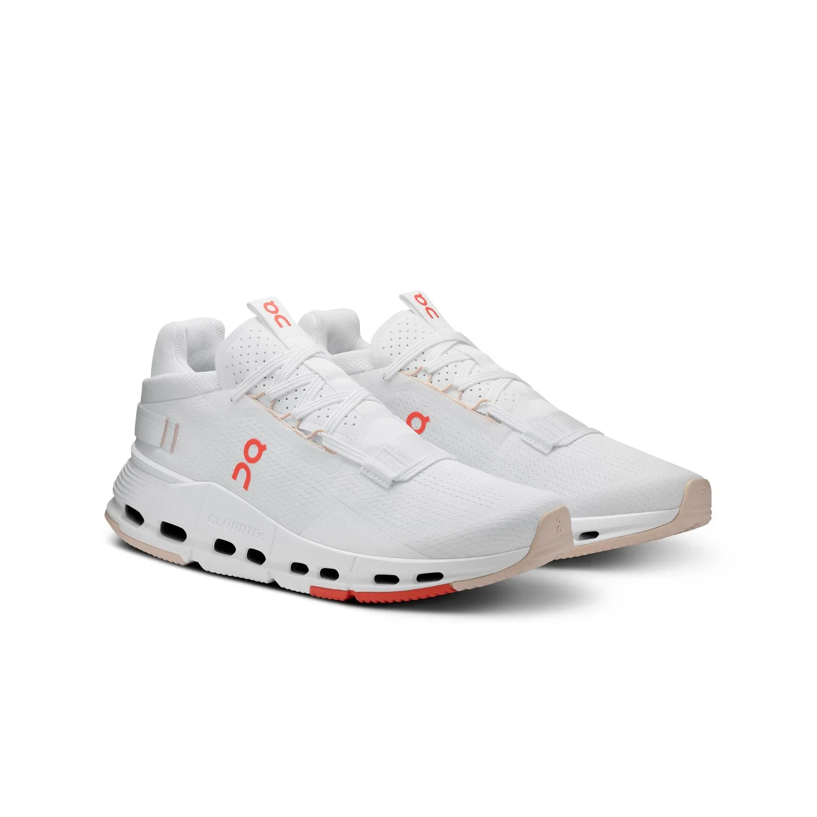 On Running Cloudnova 2 (White/Flame) Men Shoes 3ME30210256