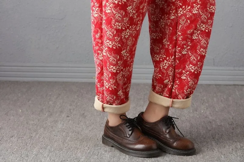 Paisley Pattern Vintage Pants