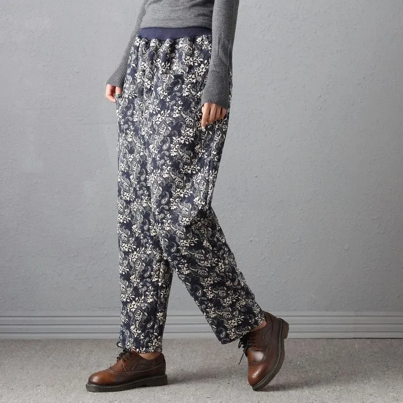 Paisley Pattern Vintage Pants