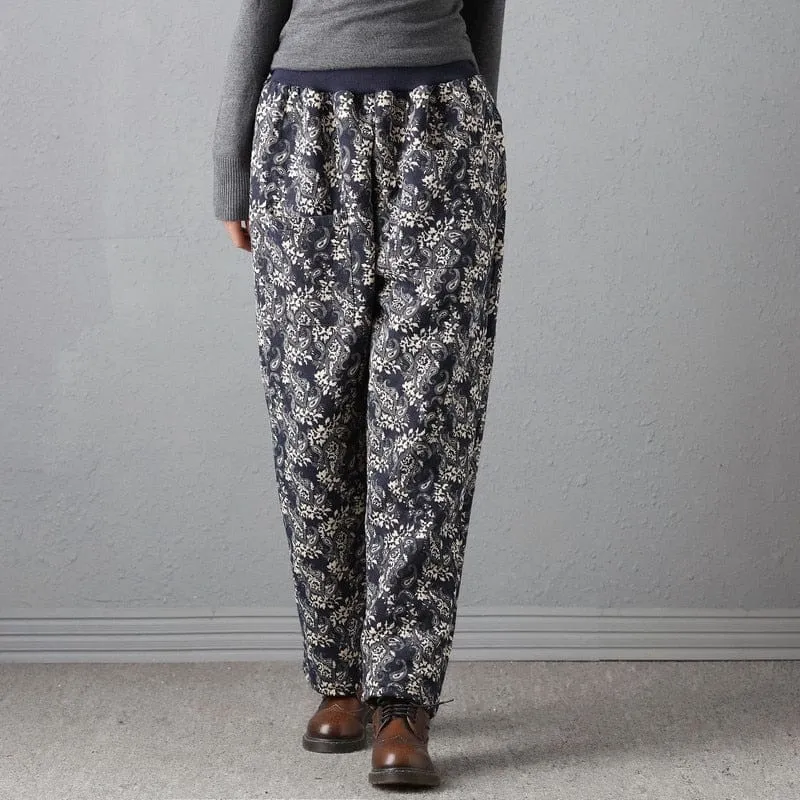 Paisley Pattern Vintage Pants