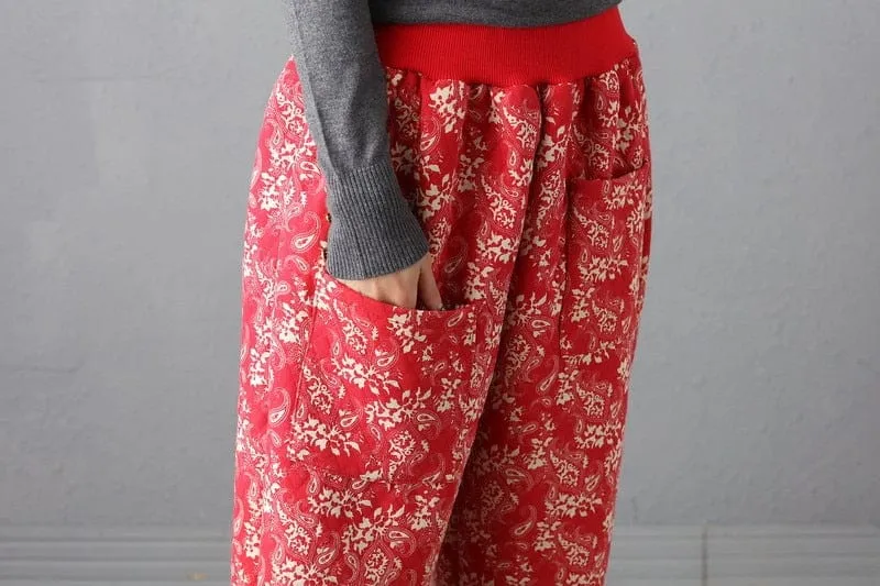 Paisley Pattern Vintage Pants