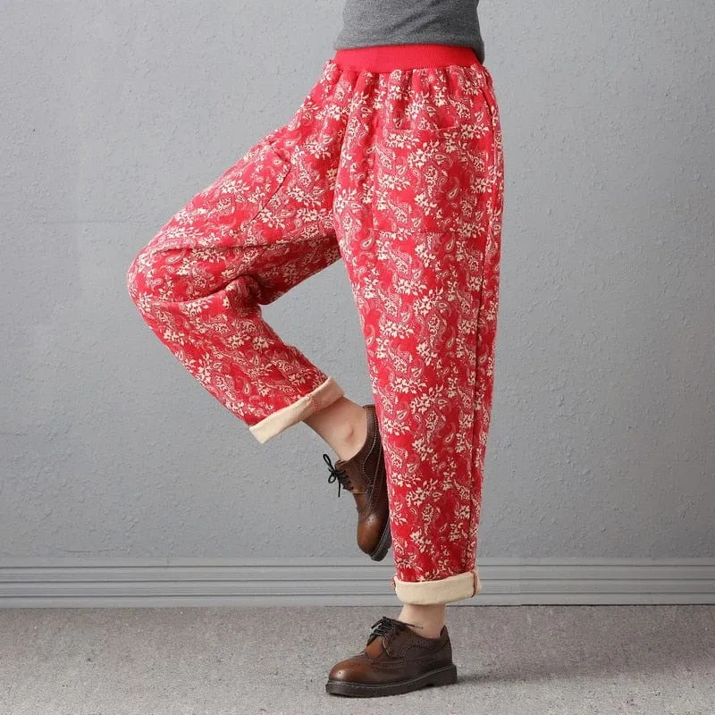 Paisley Pattern Vintage Pants