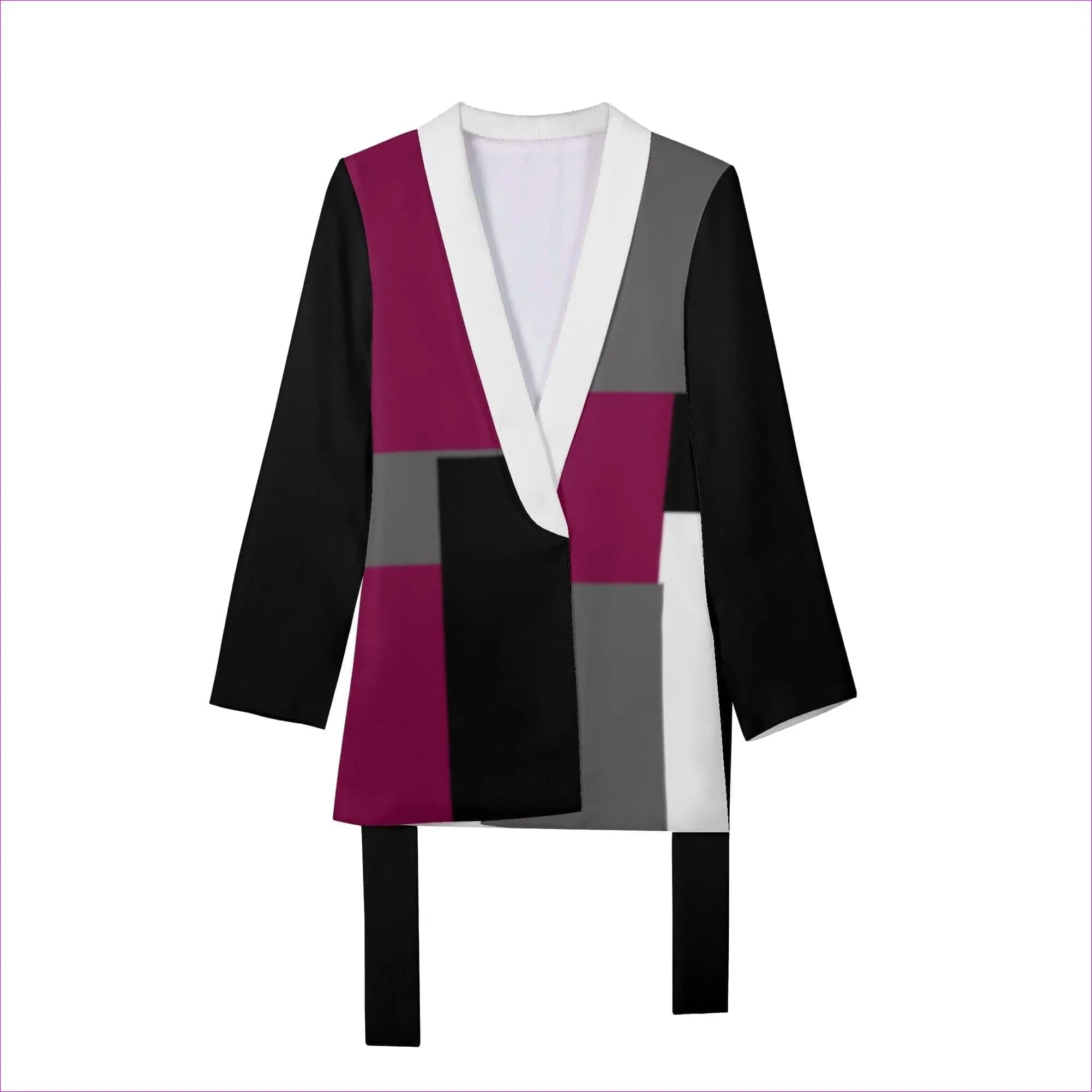 Patchwork Womens Suit