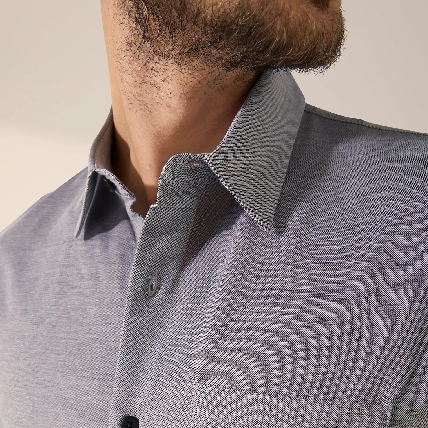 Performance Button-Up Knit Shirt