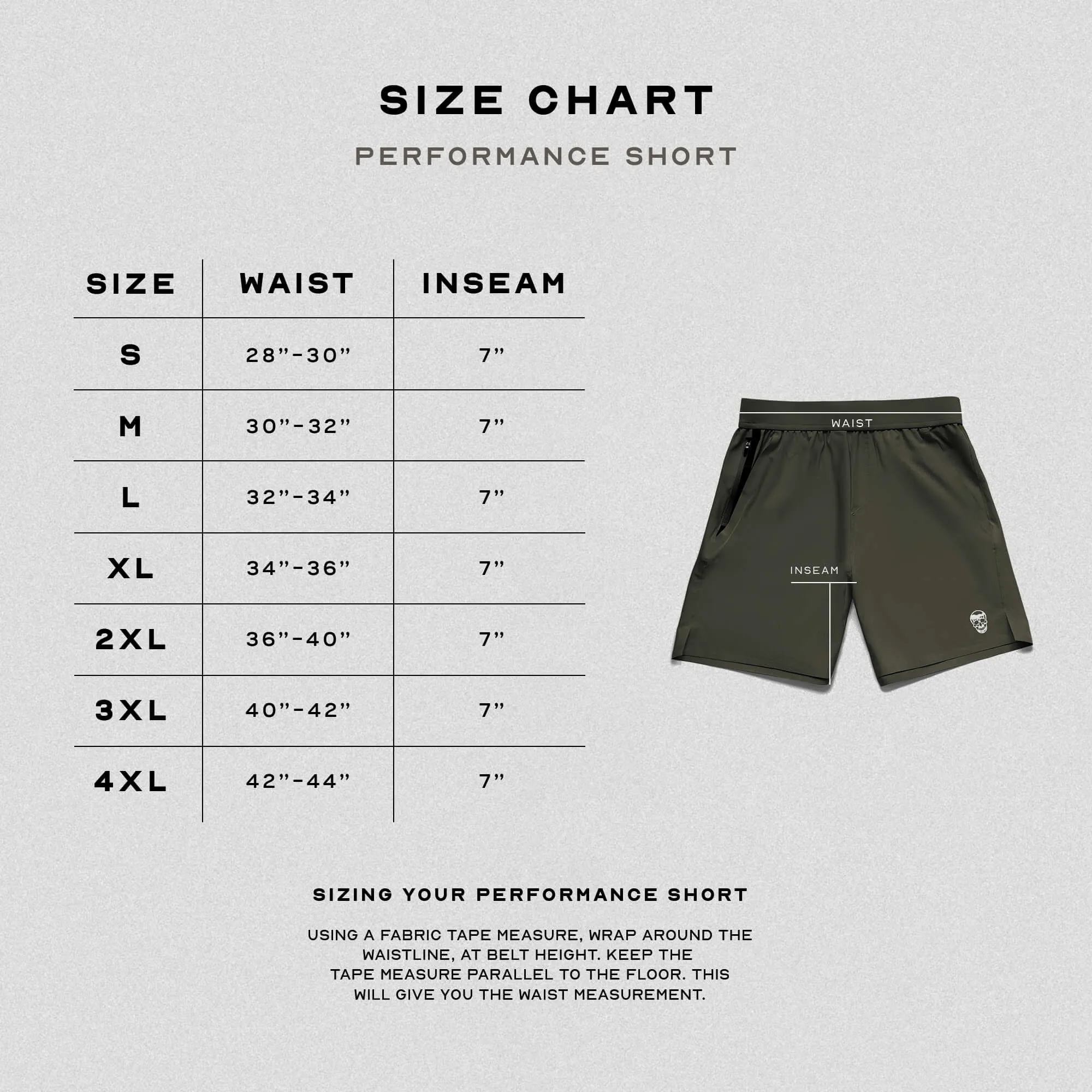 Performance Shorts - OD Green