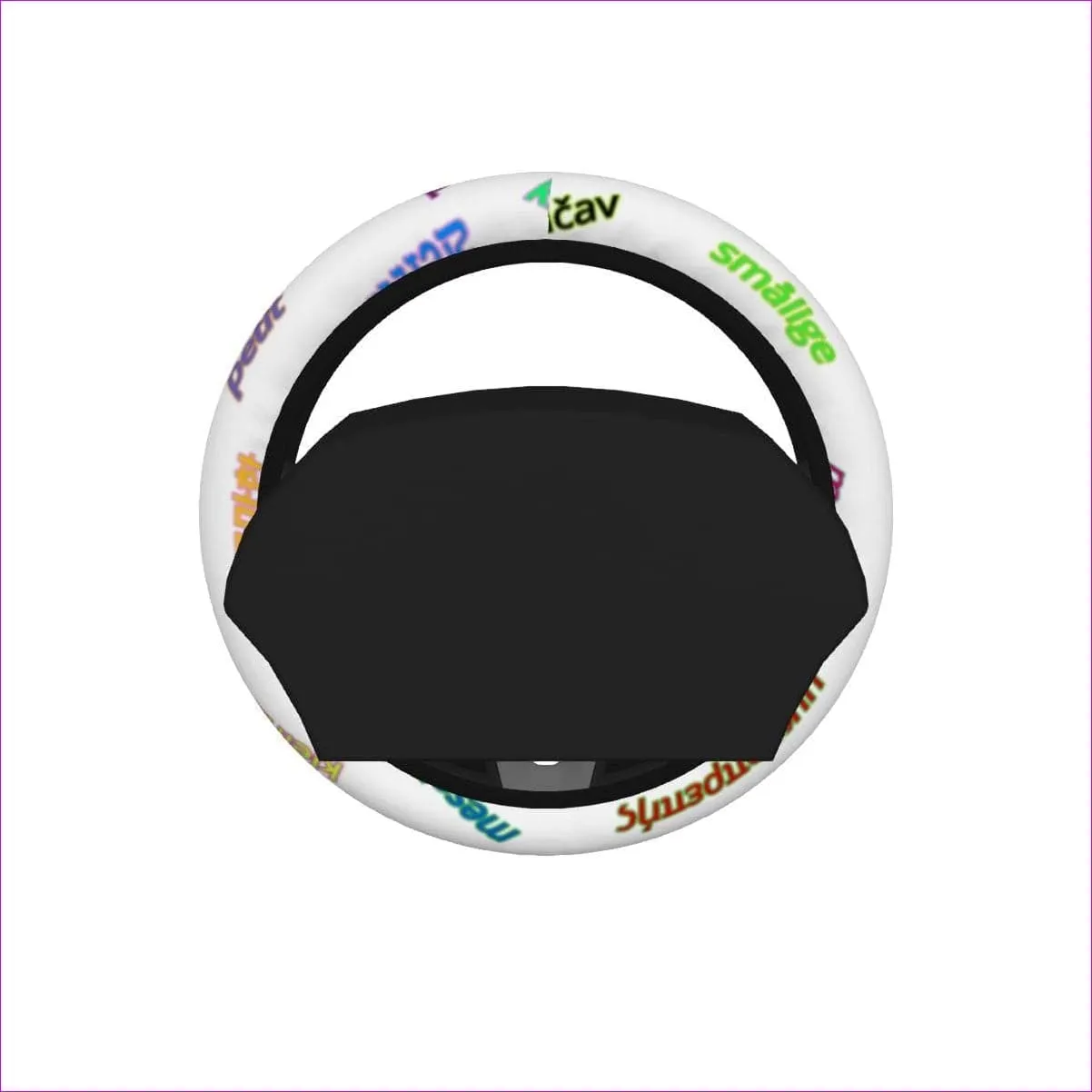 Petty Languages Steering Wheel Cover