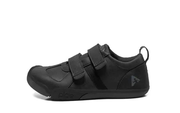 Plae Nat Runner Black School Shoe