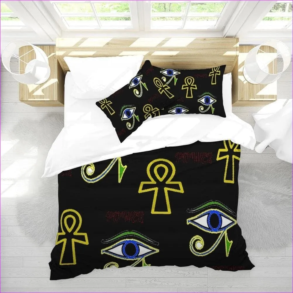 Power Home Queen Duvet Cover Set