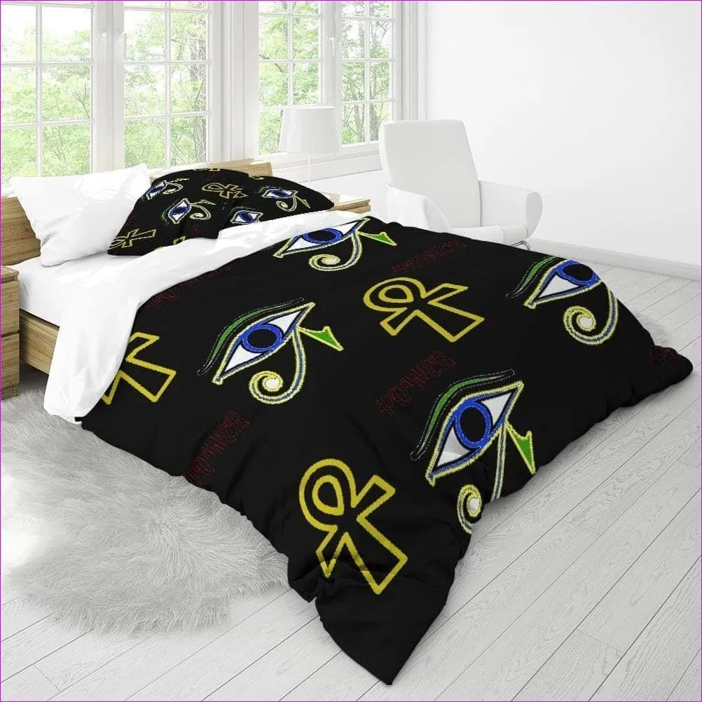 Power Home Queen Duvet Cover Set