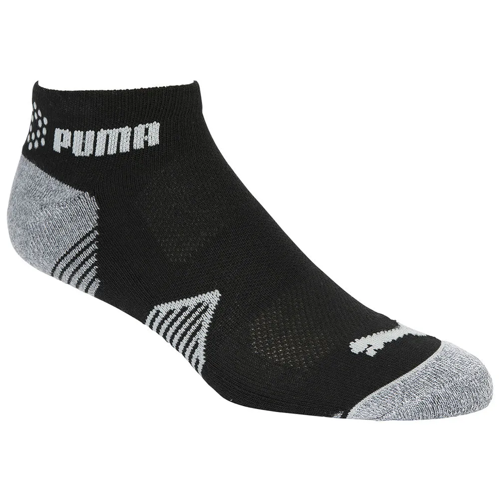 Puma Essential 1/4 Cut Socks (3 Pack) - Black