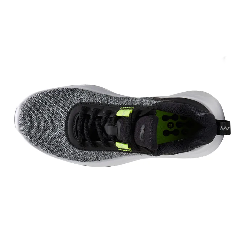 PUMA Fusion Crush Junior Spikeless Shoes (Black/Lime)