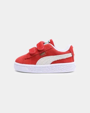 Puma Infant Suede Classic XXI Red/White