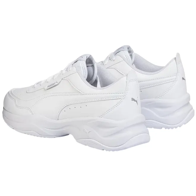 Puma scarpa sneakers da donna con rialzo Cilia Mode 371125-02 bianco