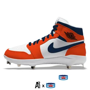 "Detroit" Jordan 1 Retro Cleats