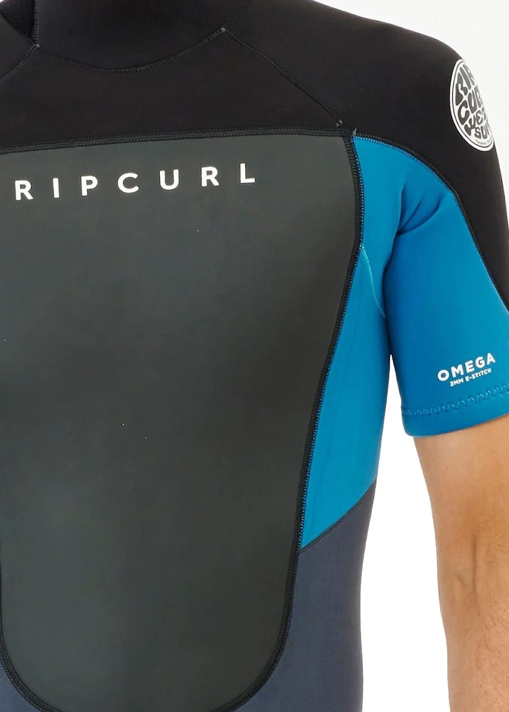 Rip Curl Mens Omega BZ 2mm FL Spring Suit Wetsuit