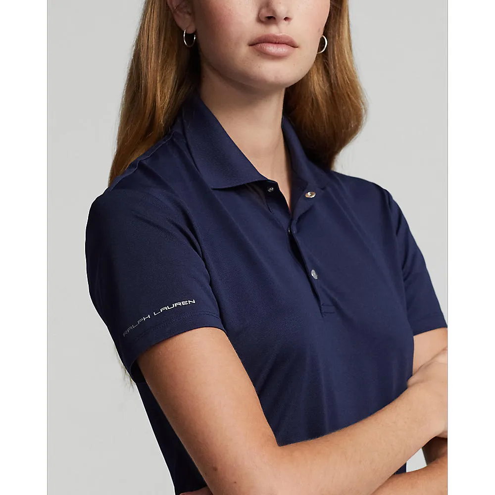 RLX Ralph Lauren Women's Tour Performance Golf Shirt - French Navy