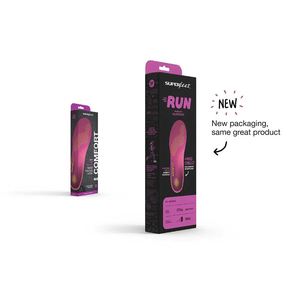 Run Women's Support Insole - Magenta