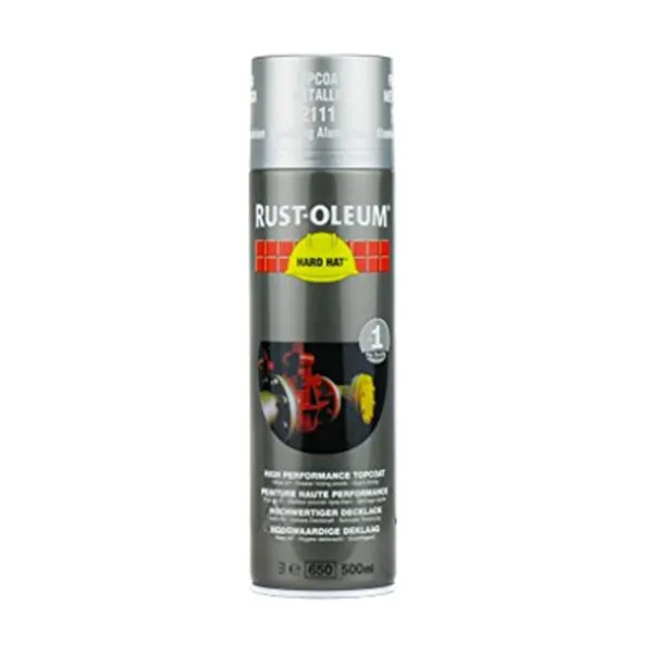 Rustoleum 500ml Aerosol 2111 Sparkling Aluminium