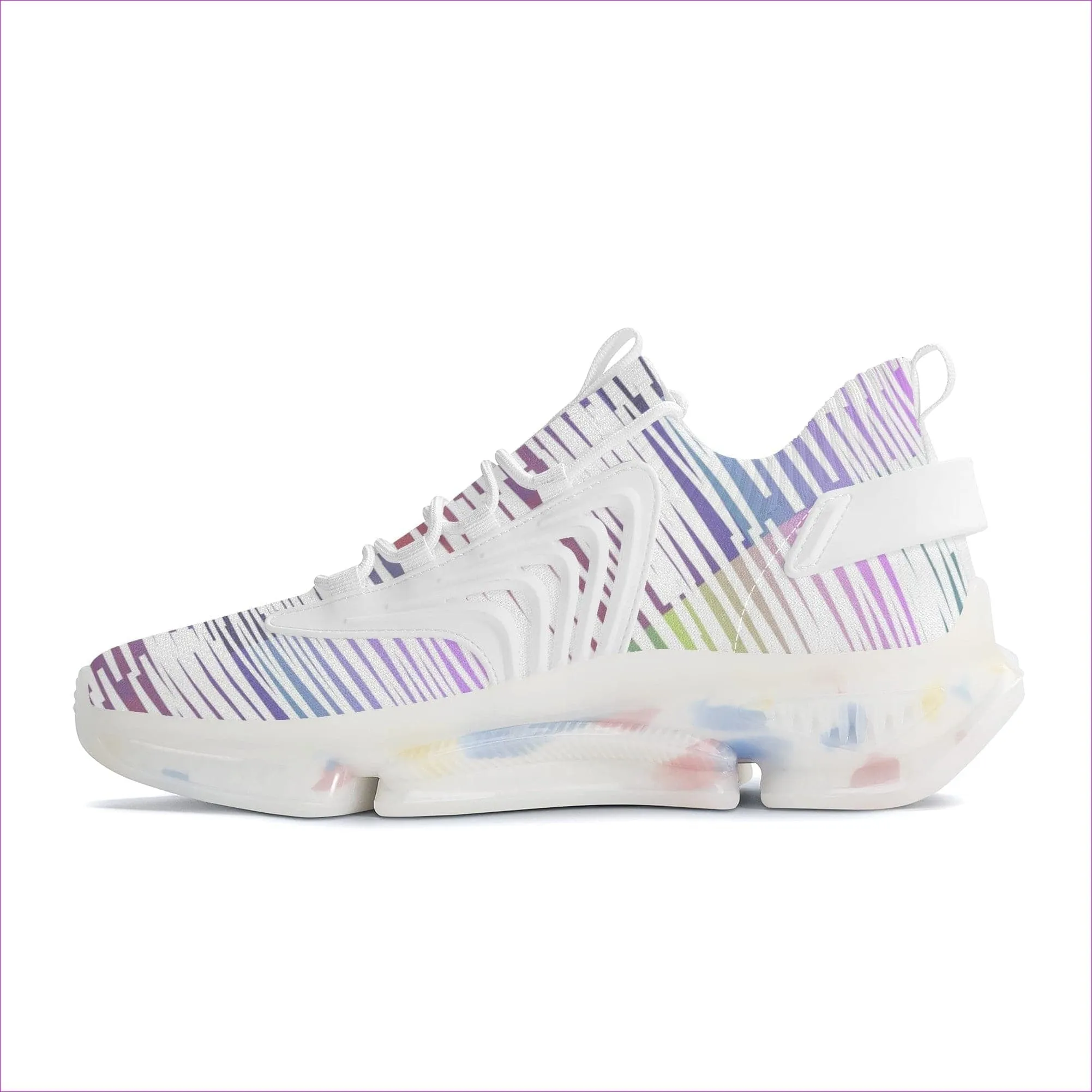 Scribbled React Sneakers