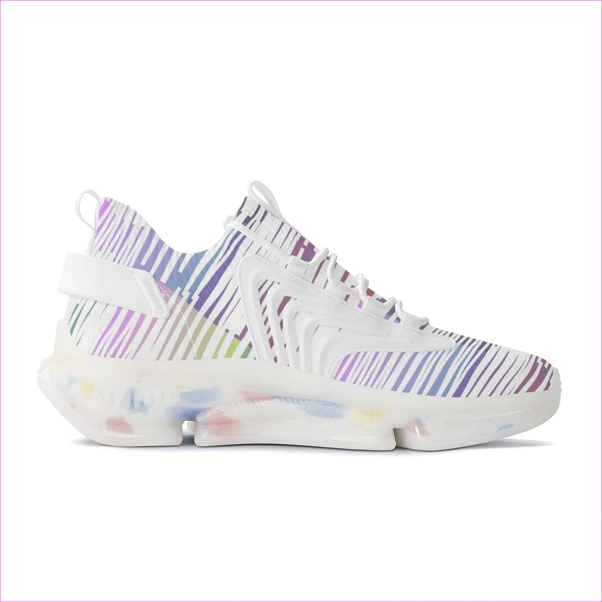 Scribbled React Sneakers