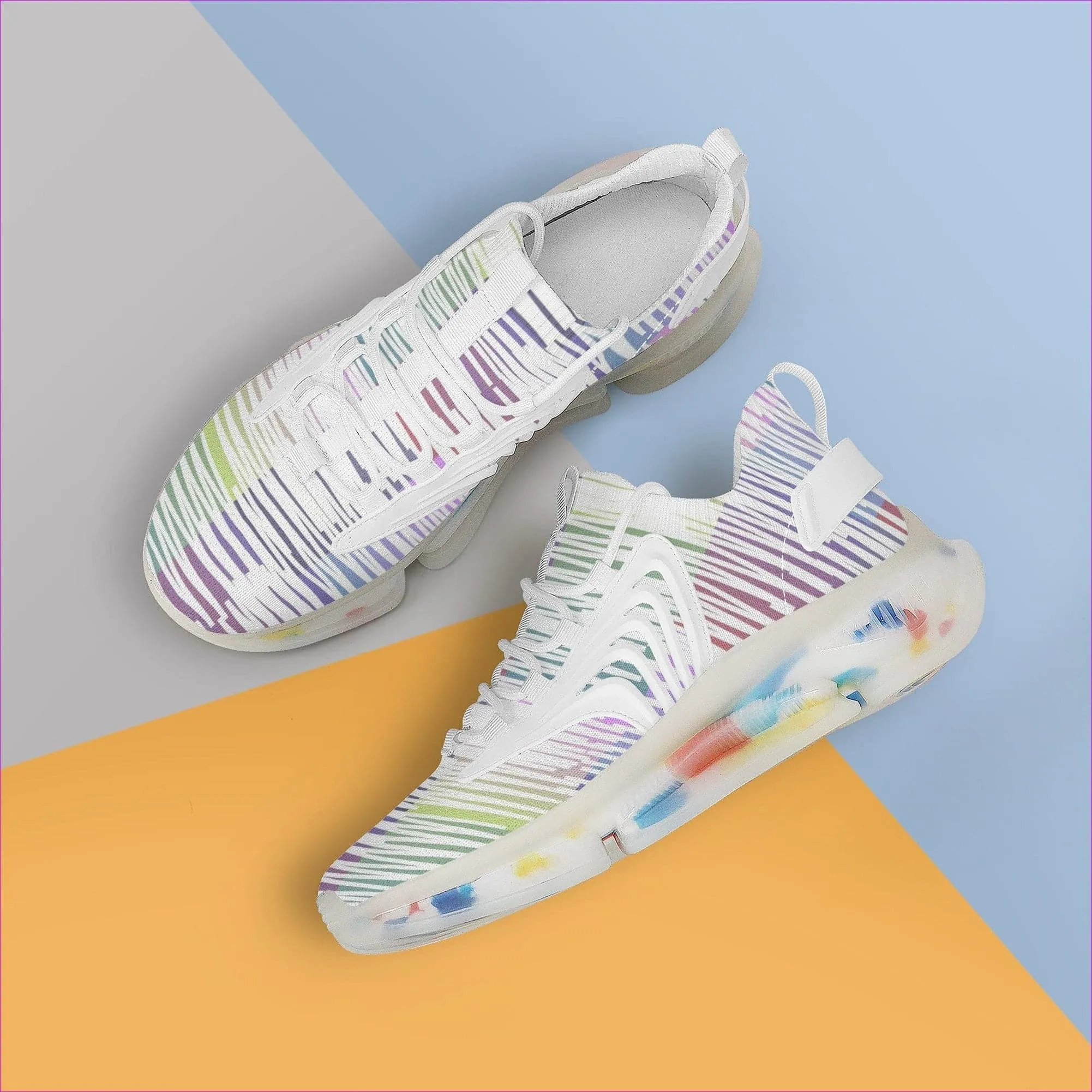 Scribbled React Sneakers