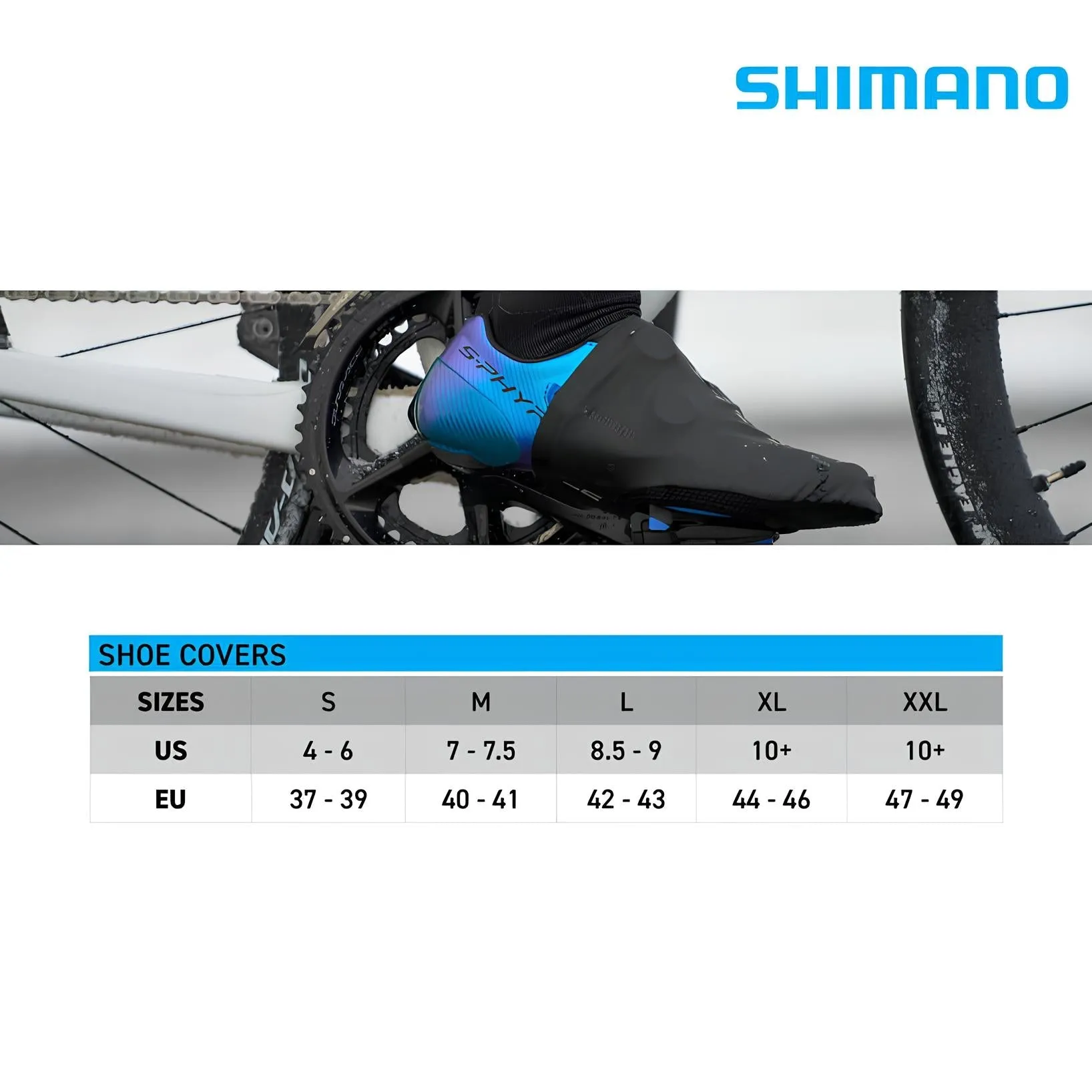 SHIMANO Dual Fit Softshell Toe Shoe Black Cover