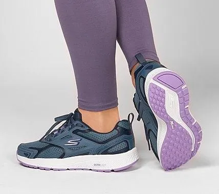 Skechers scarpa da corsa da donna Go Run Consistent 128075 BLPR blu viola