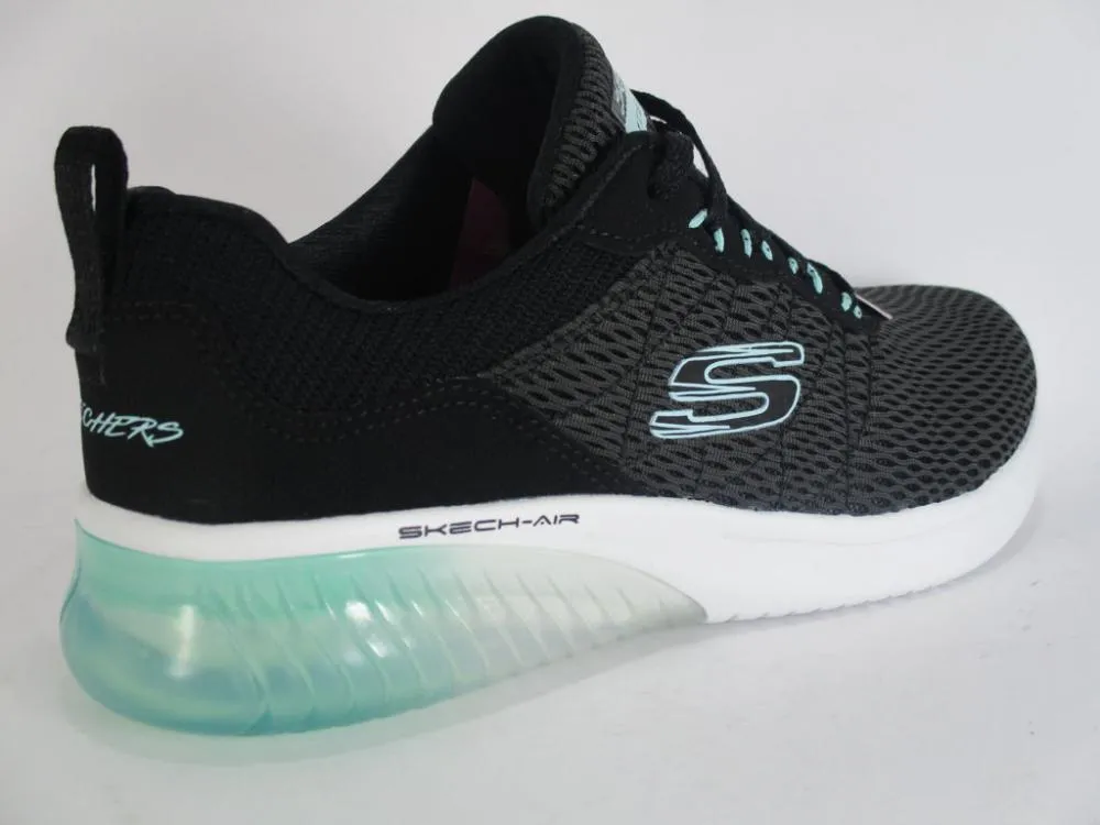 Skechers scarpa da ginnastica da donna Skech Air Ultra Flex 13290 BKAQ nero