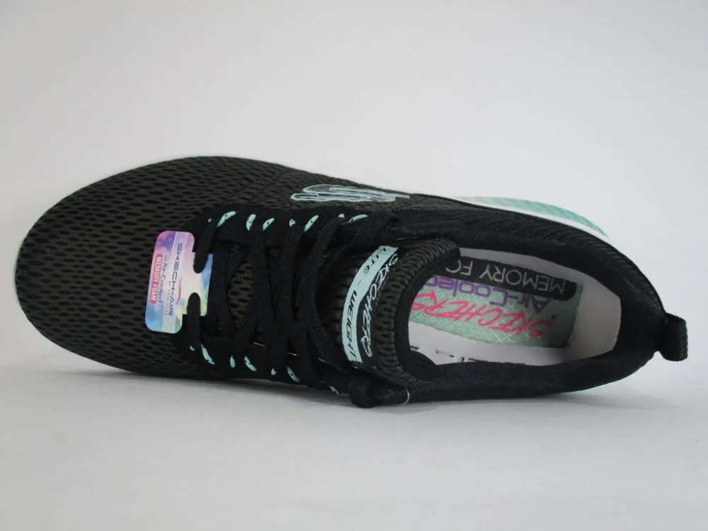 Skechers scarpa da ginnastica da donna Skech Air Ultra Flex 13290 BKAQ nero