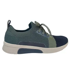 Skechers scarpa sneakers da donna Sequoia 68717 OLBK verde oliva nero