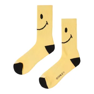 SMILEY OVERSIZED SOCKS (Sunshine)