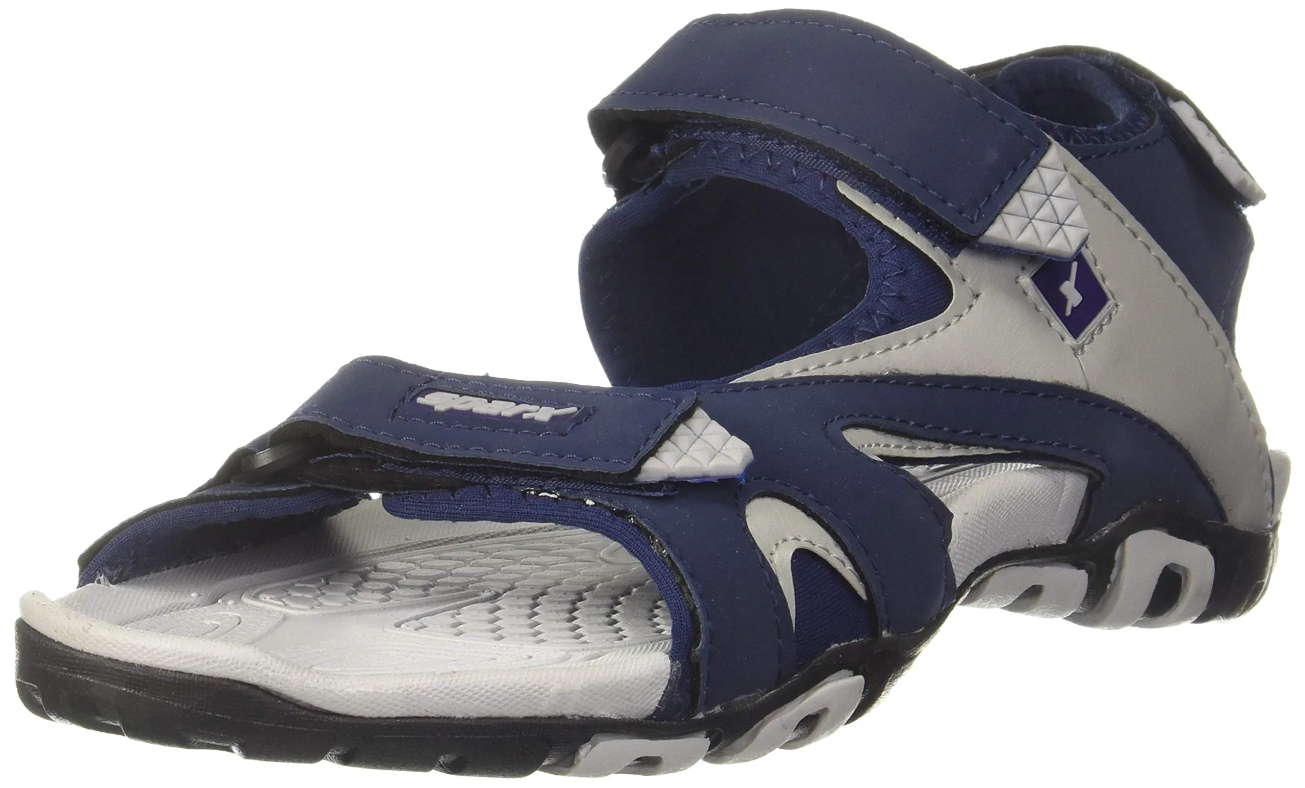 Sparx mens SS 453 | Latest, Daily Use, Stylish Floaters | Grey Sport Sandal - 8 UK (SS 453)