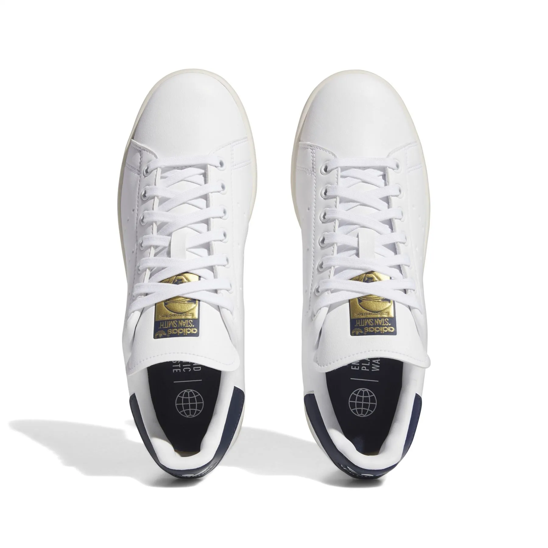 Stan Smith Spikeless Golf Shoes White/Navy - AW24