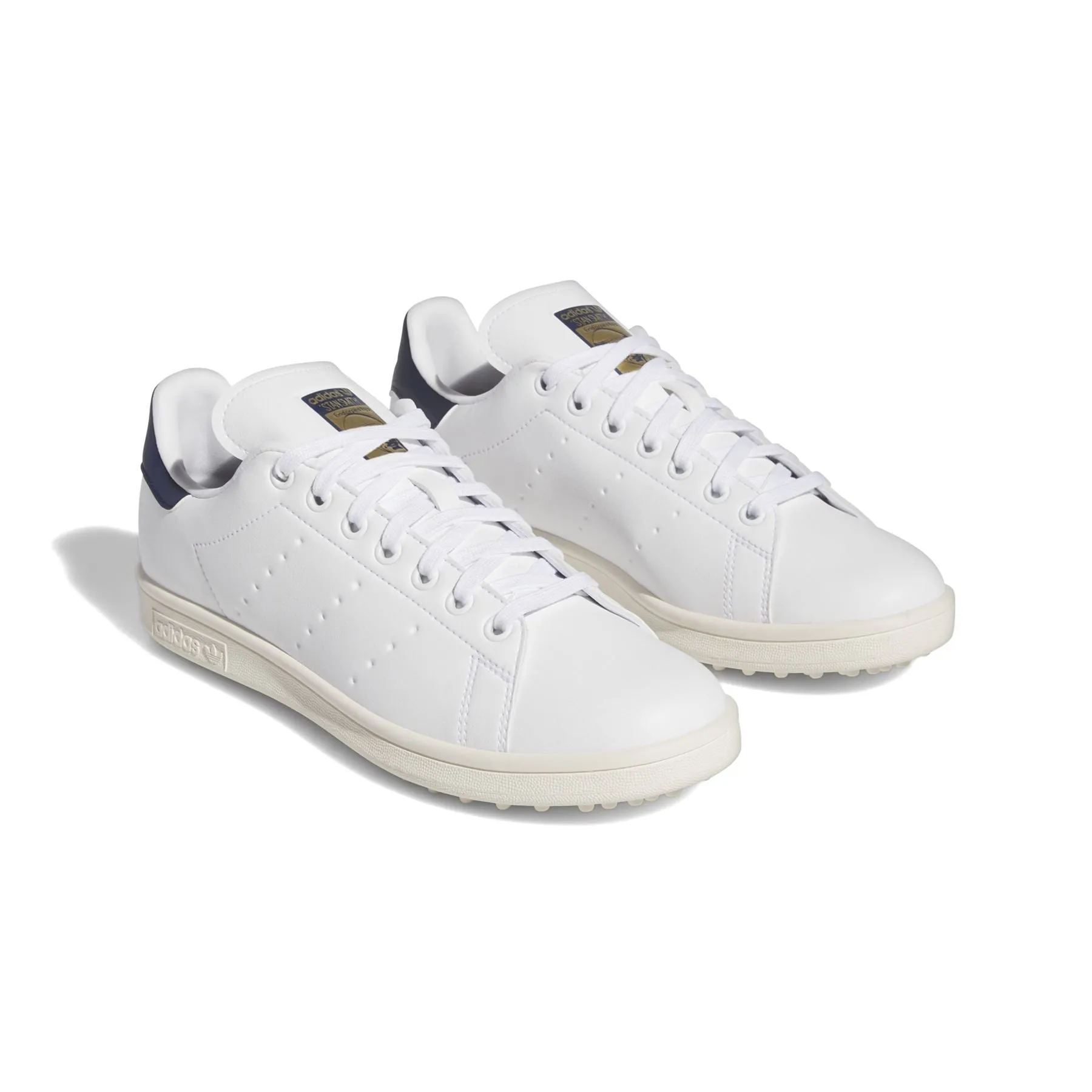 Stan Smith Spikeless Golf Shoes White/Navy - AW24